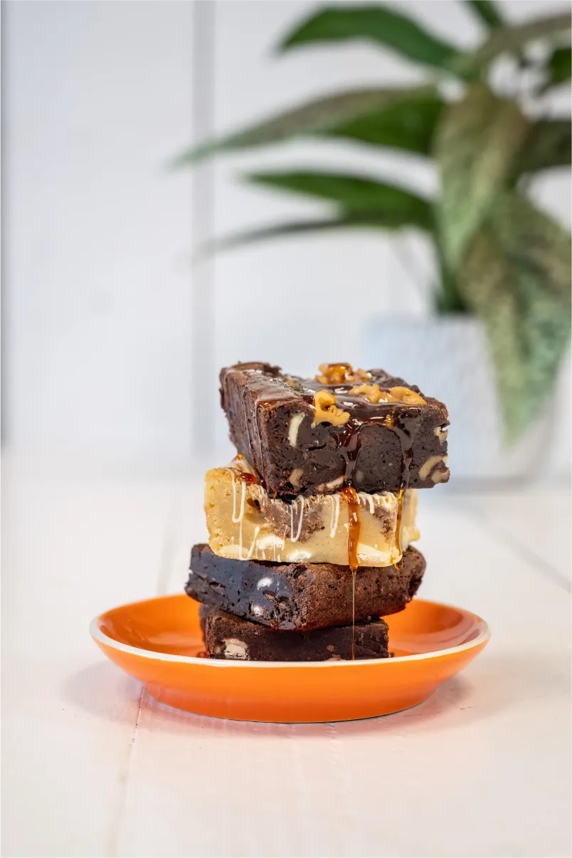 Product photo of chocolate fudge brownies