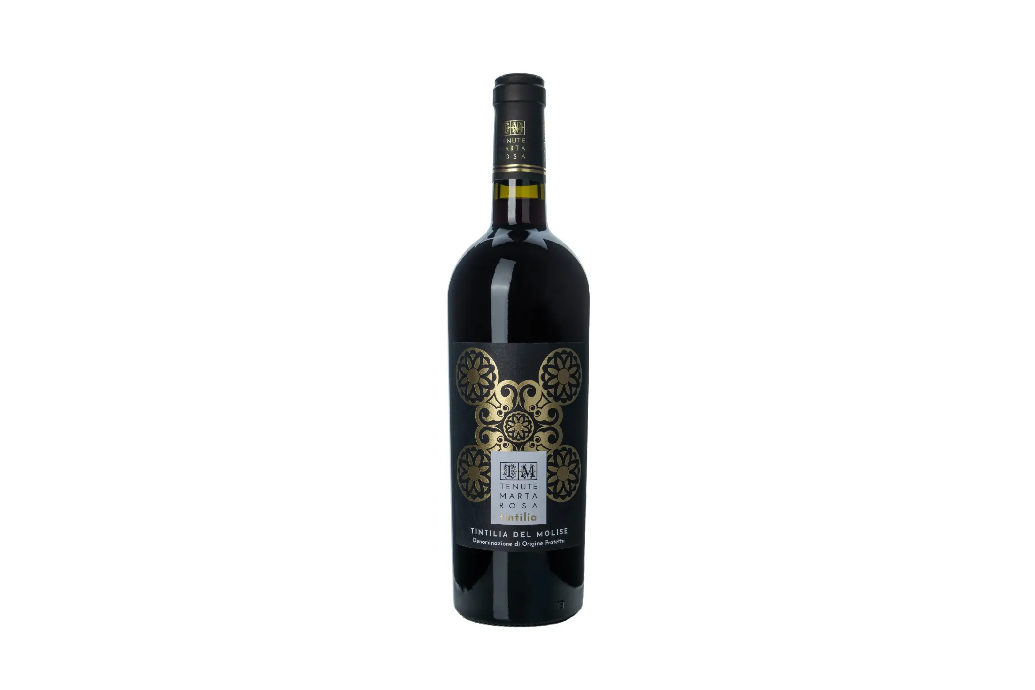 Product photo of a bottle of Italian red wine