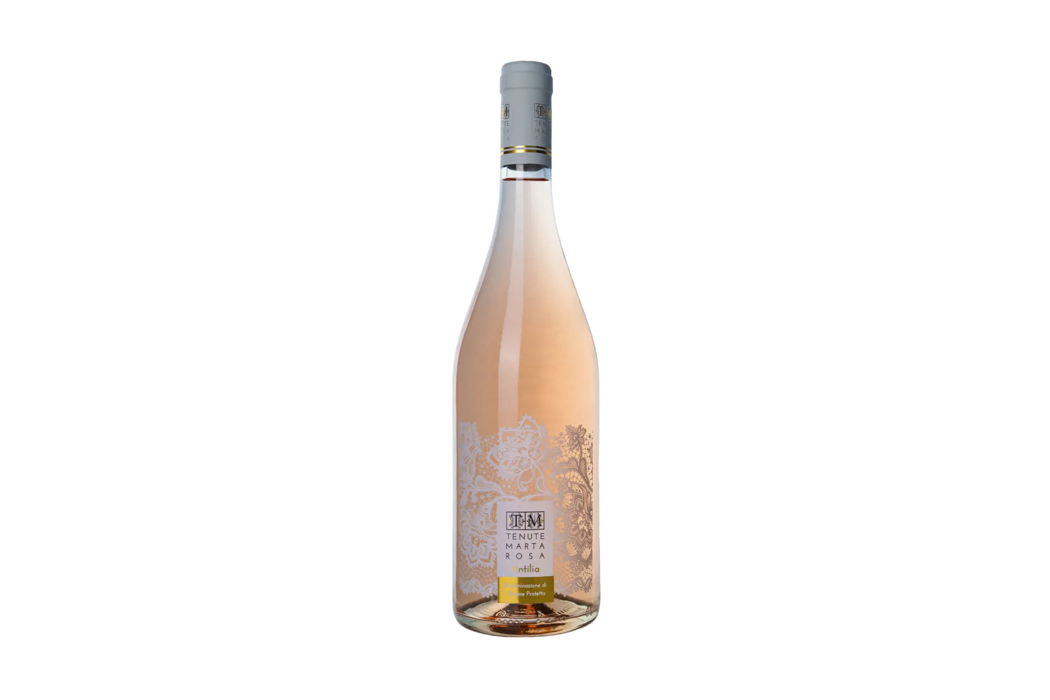 Product photo of a bottle of Italian rosé